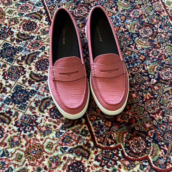 Cole Haan Rose Loafers with White Soles - Picture 1 of 6